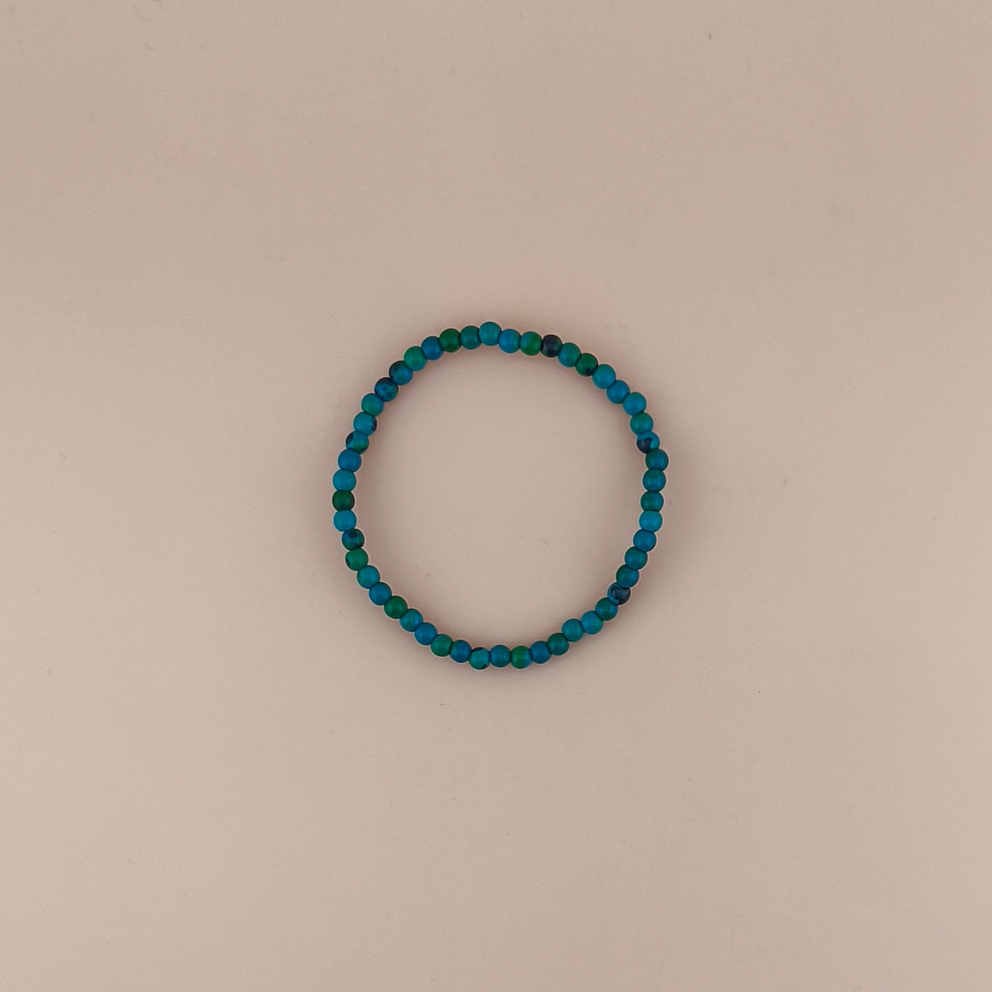 Pulsera de Azurmalaquita 4mm