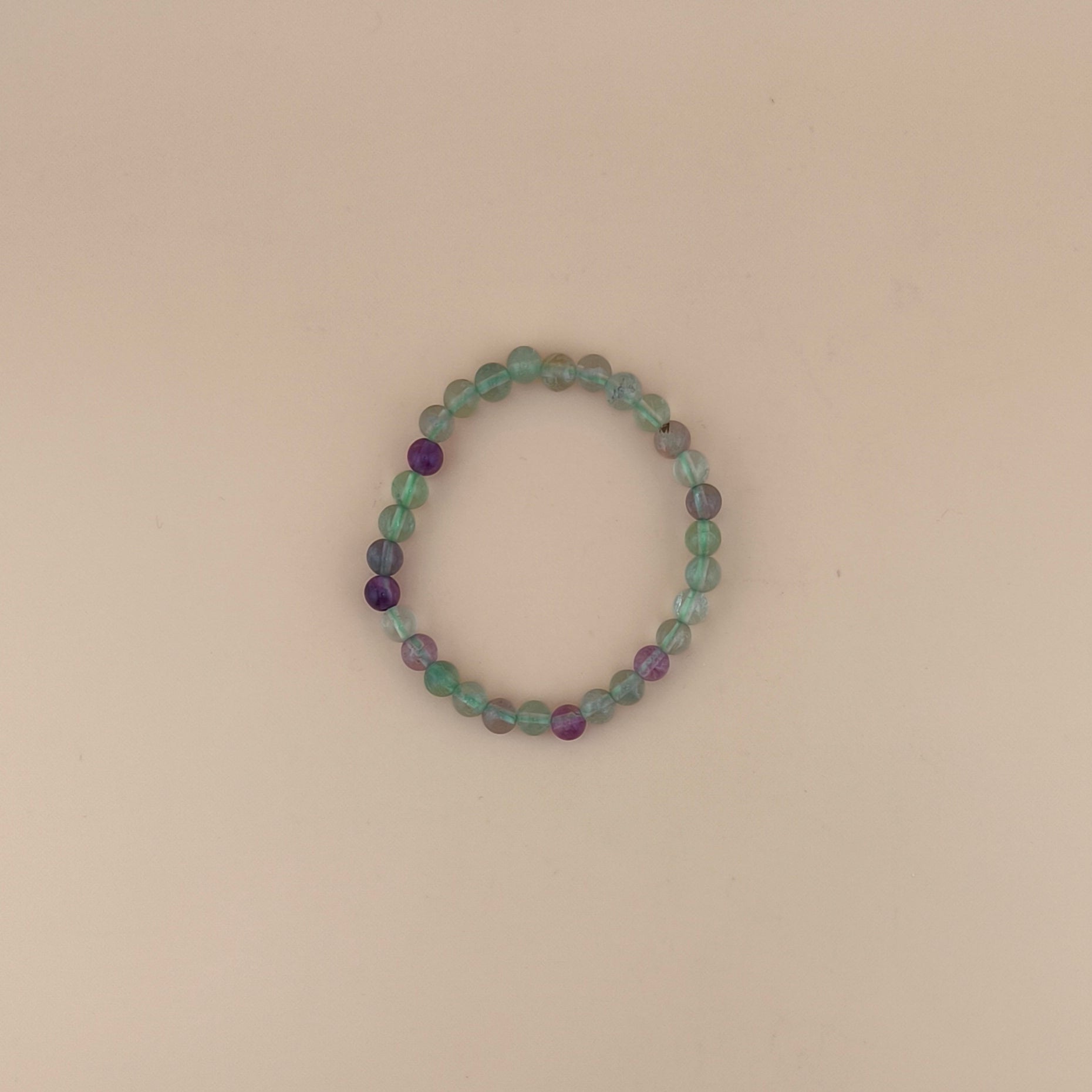 Pulsera de Fluorita 6mm