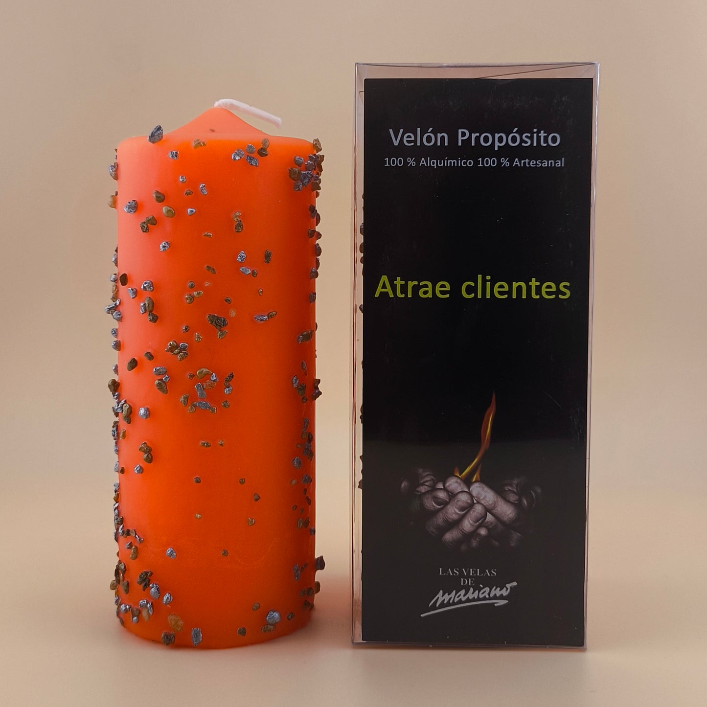 Velón Propósito Atrae Clientes