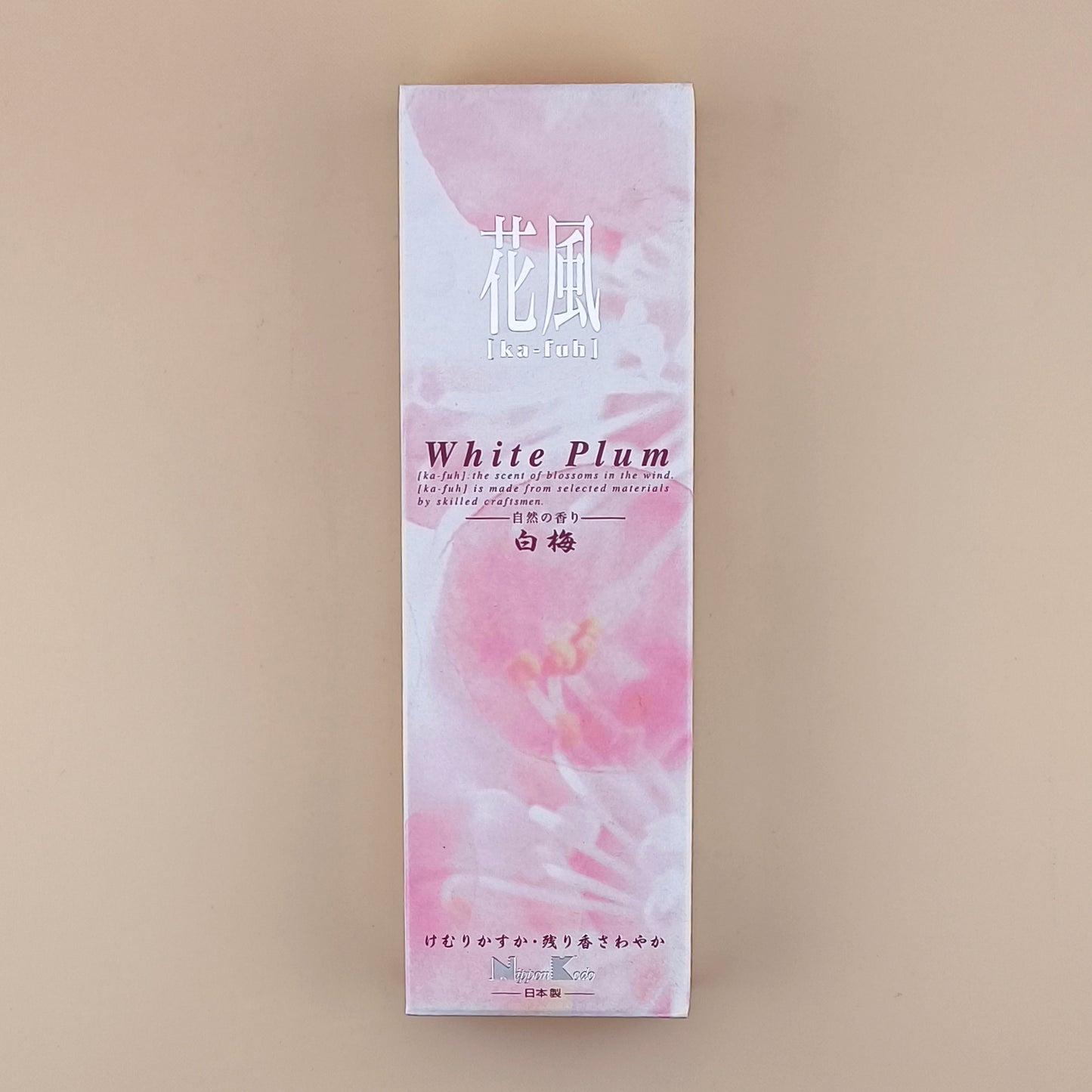 Incienso Ka-fuh Ciruelo Blanco 120 barritas