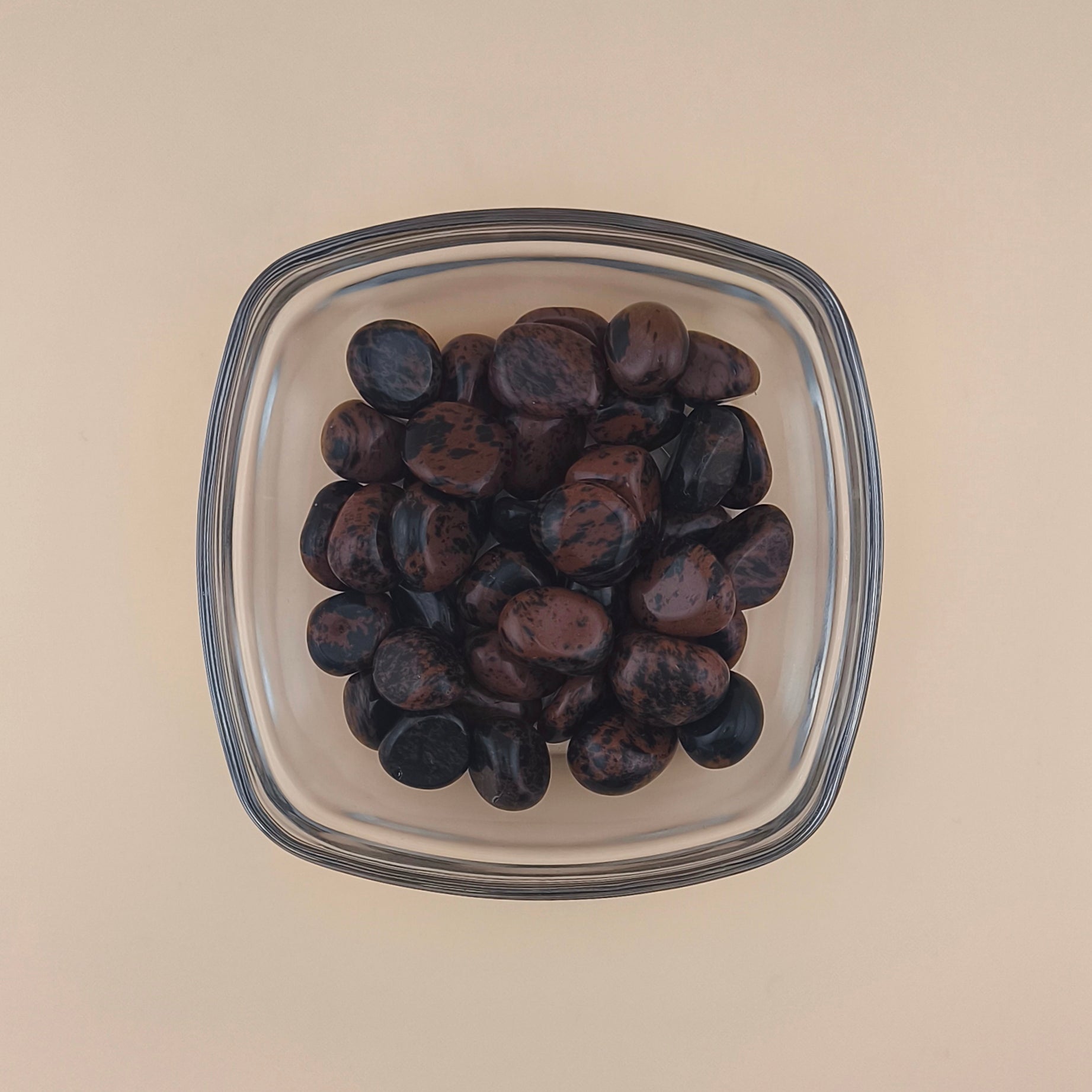 Rodado de Obsidiana Caoba