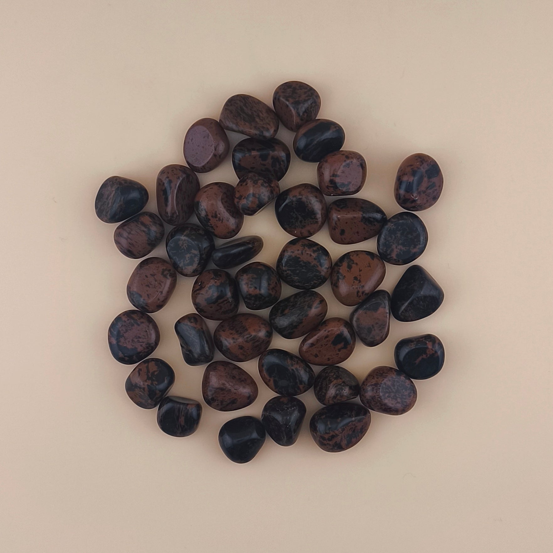 Rodado de Obsidiana Caoba