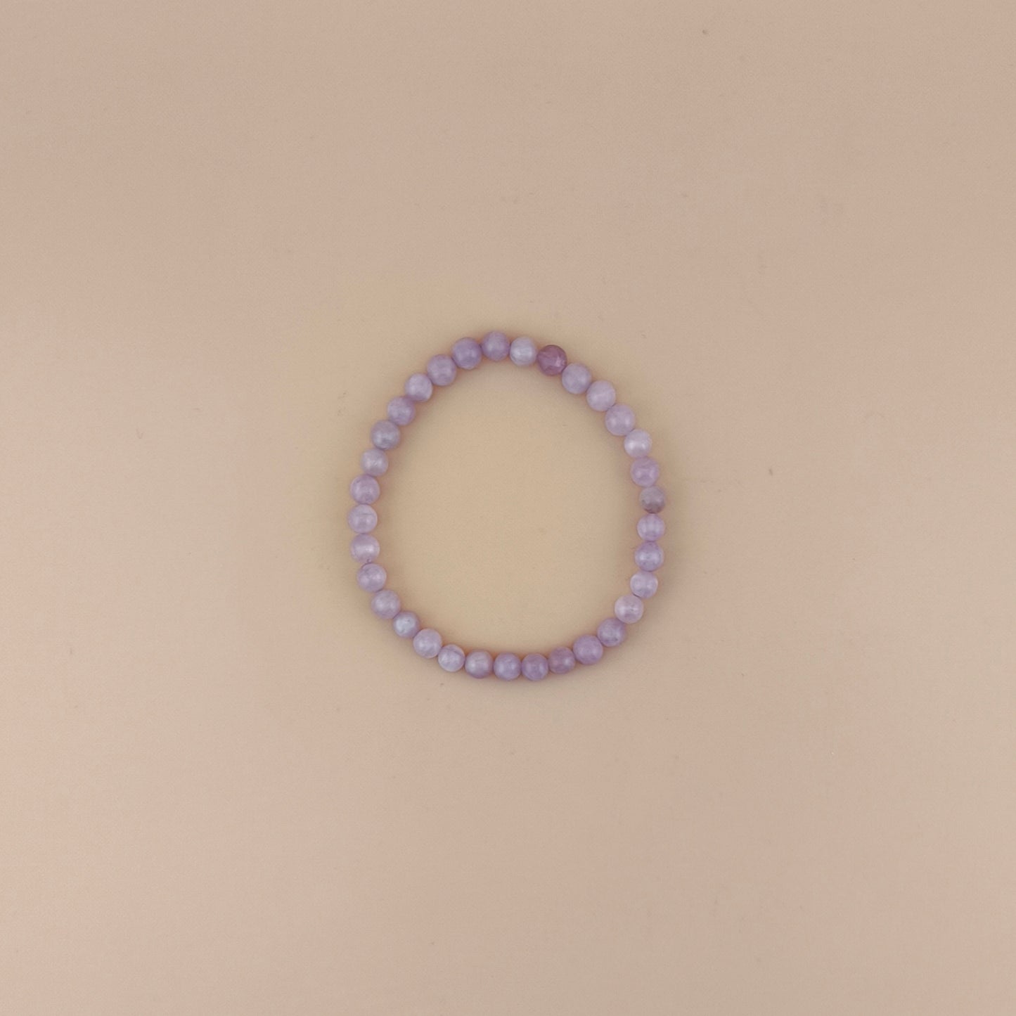 Pulsera de Kunzita 6mm