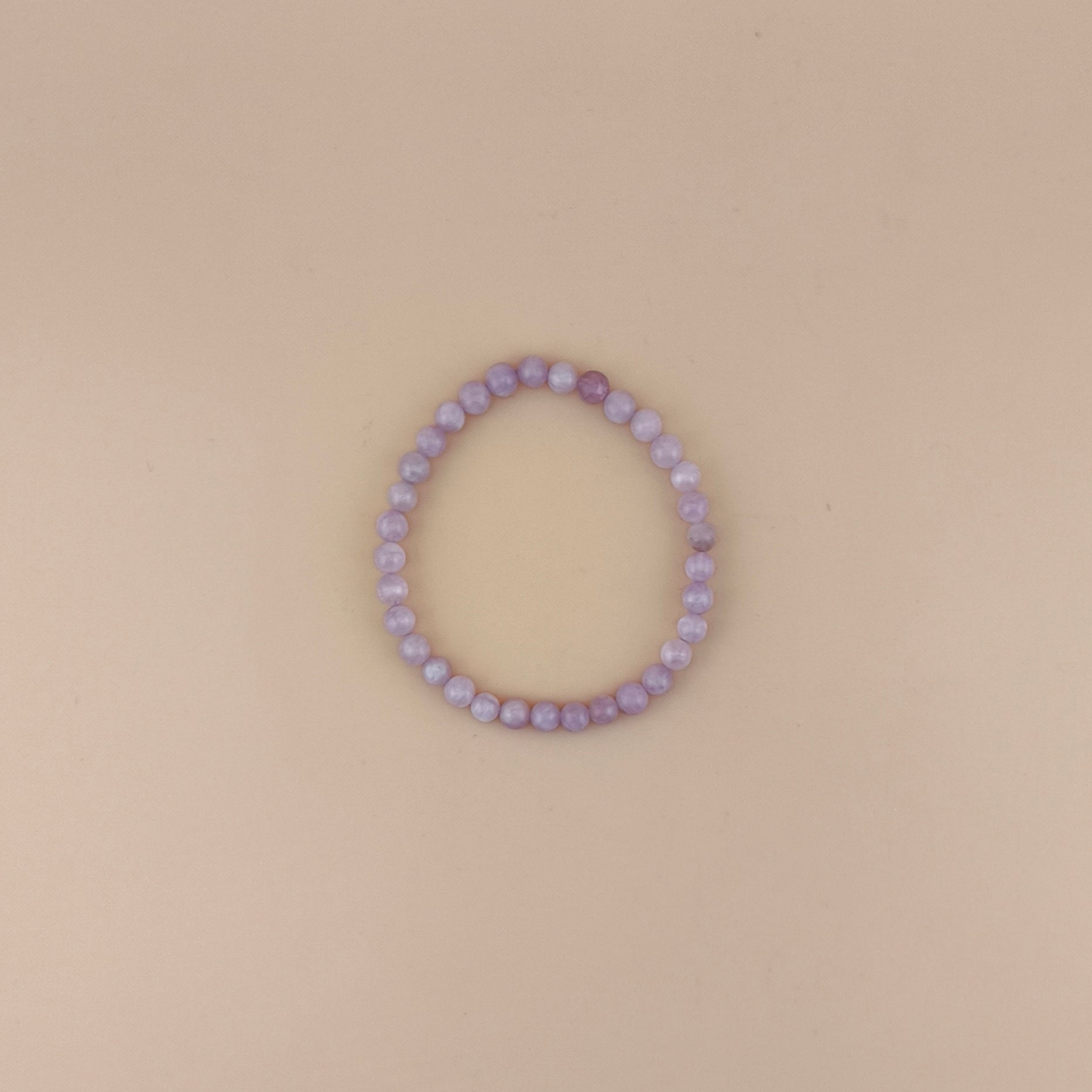 Pulsera de Kunzita 6mm