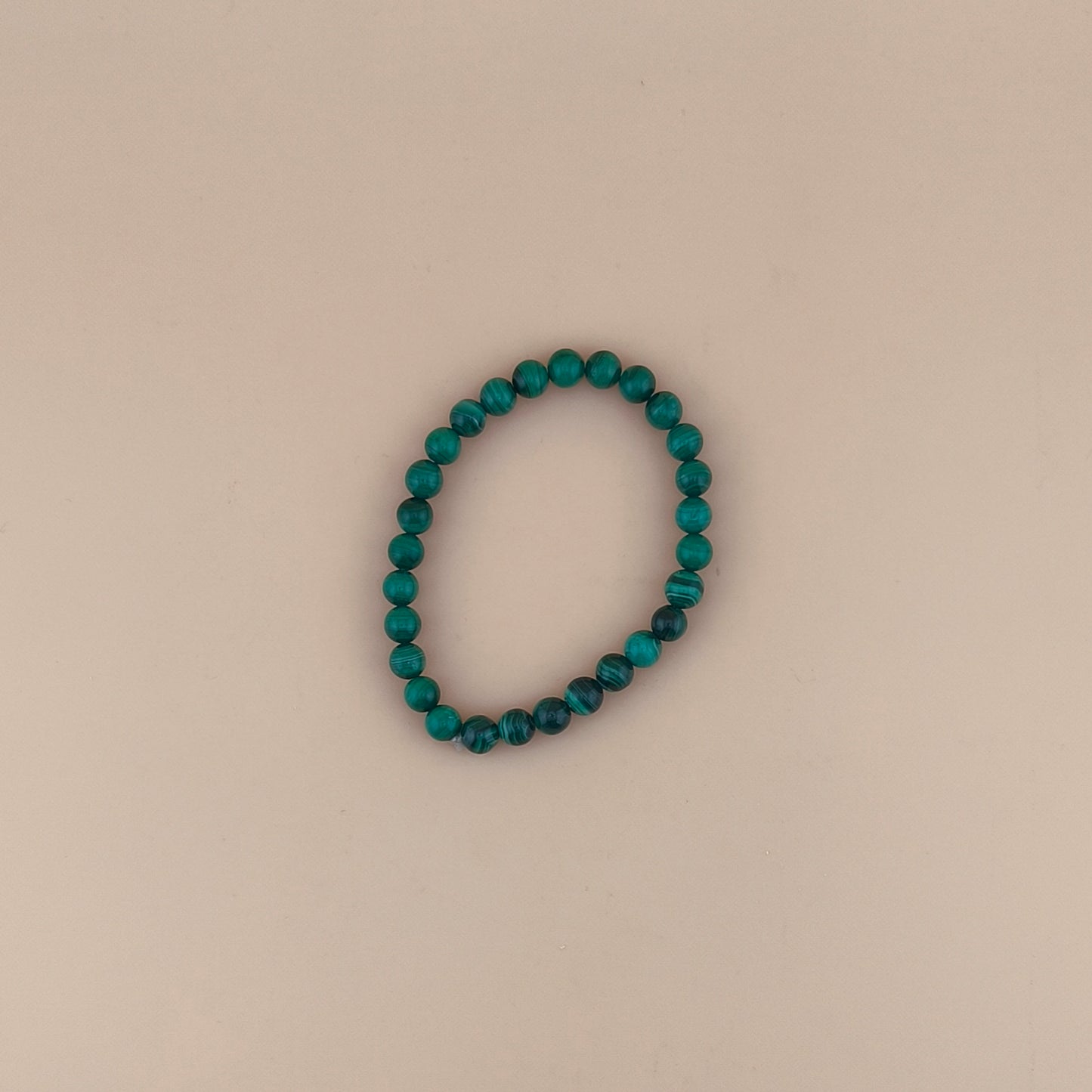 Pulsera de Malaquita 8mm