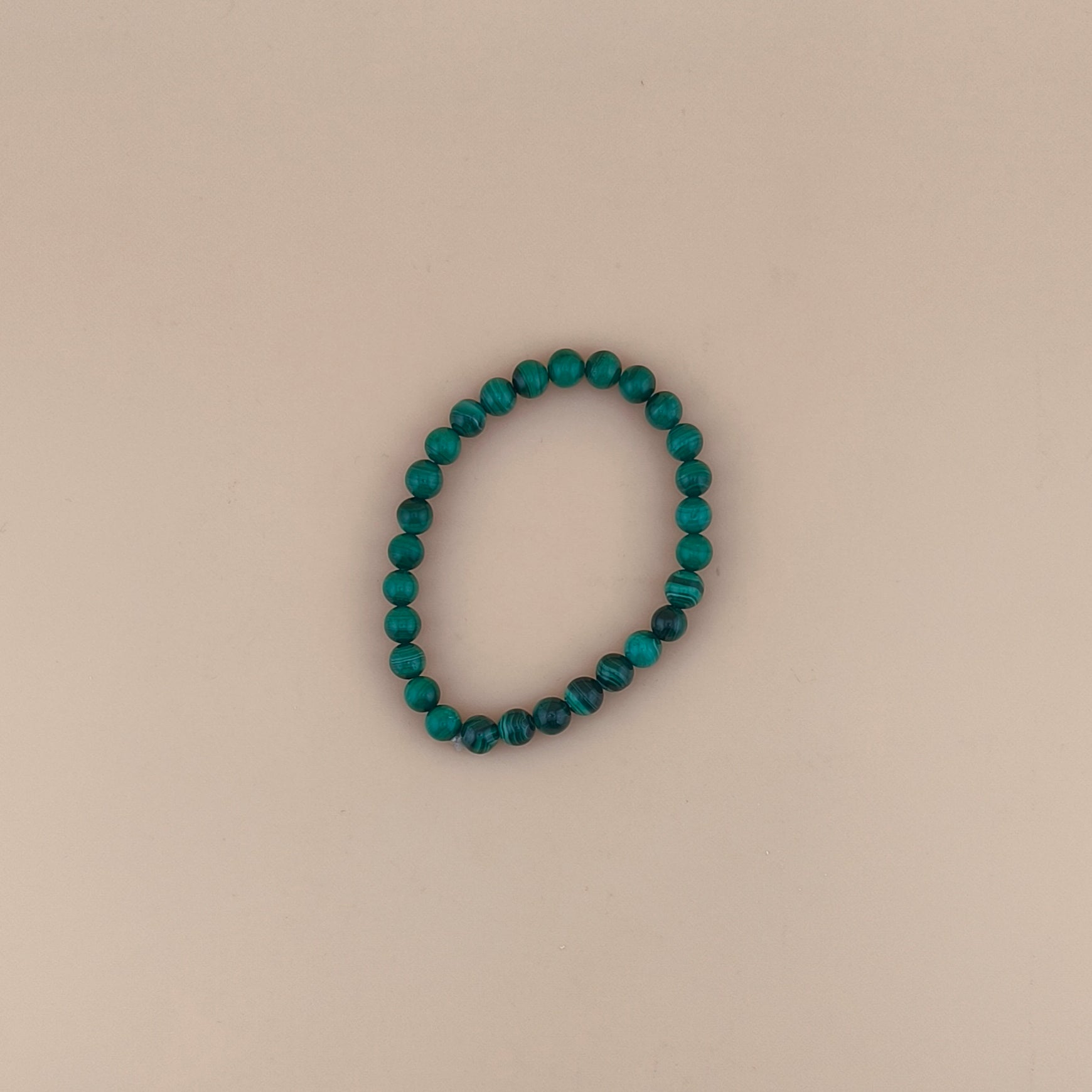 Pulsera de Malaquita 8mm