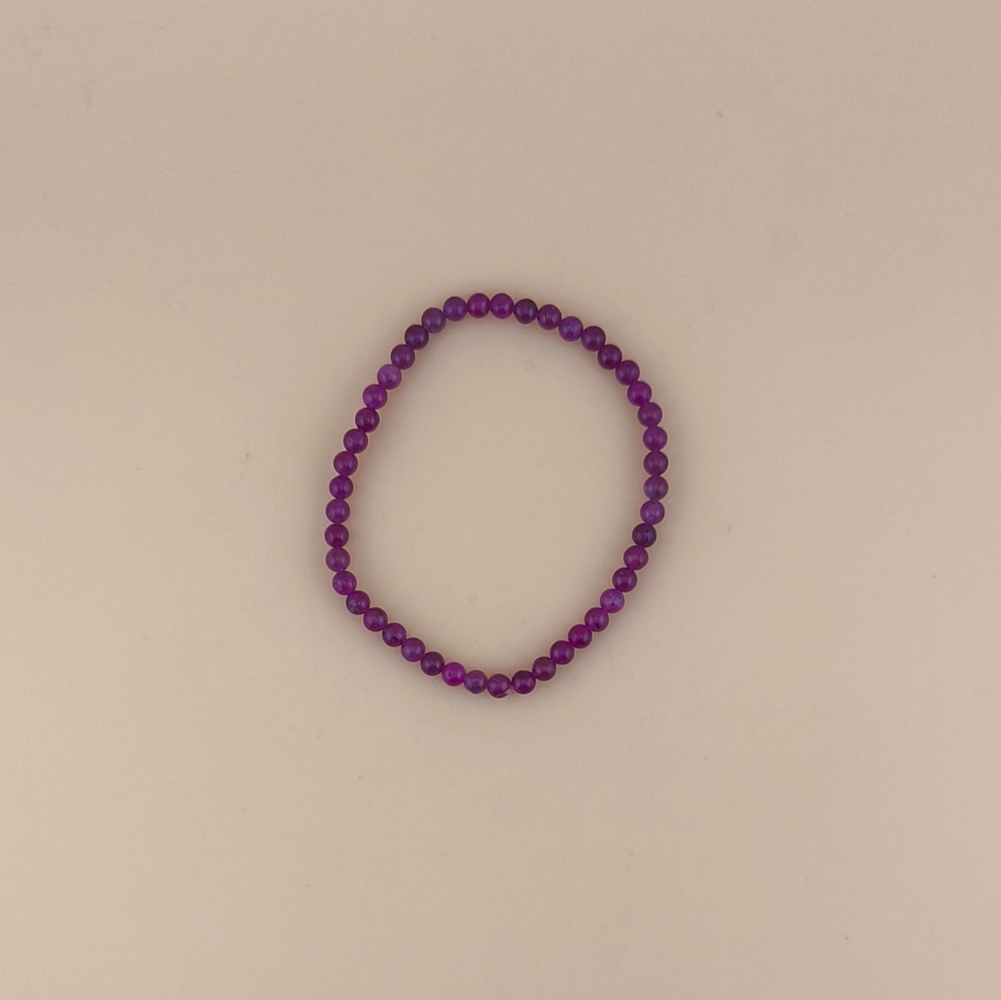 Pulsera de Rubí 4mm