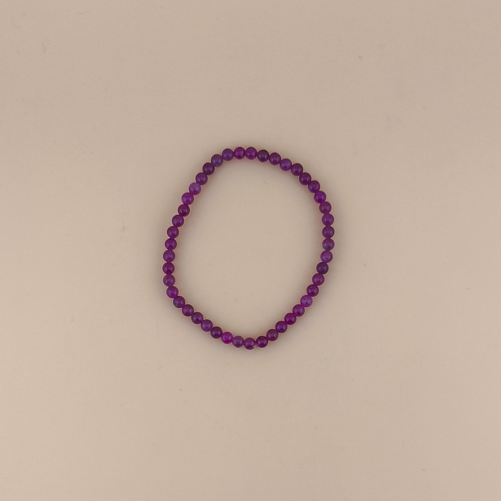 Pulsera de Rubí 4mm