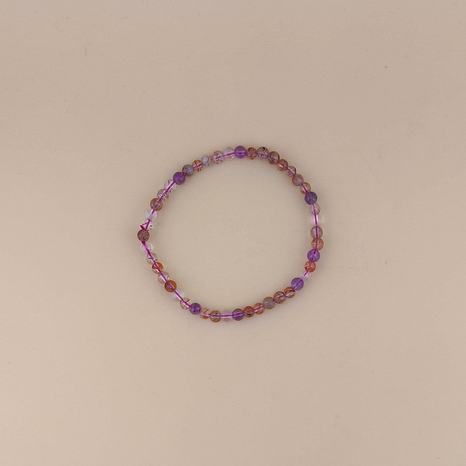 Pulsera de Super Seven 4mm