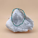 Pulsera de Turquesa Arizona 2mm Facetada
