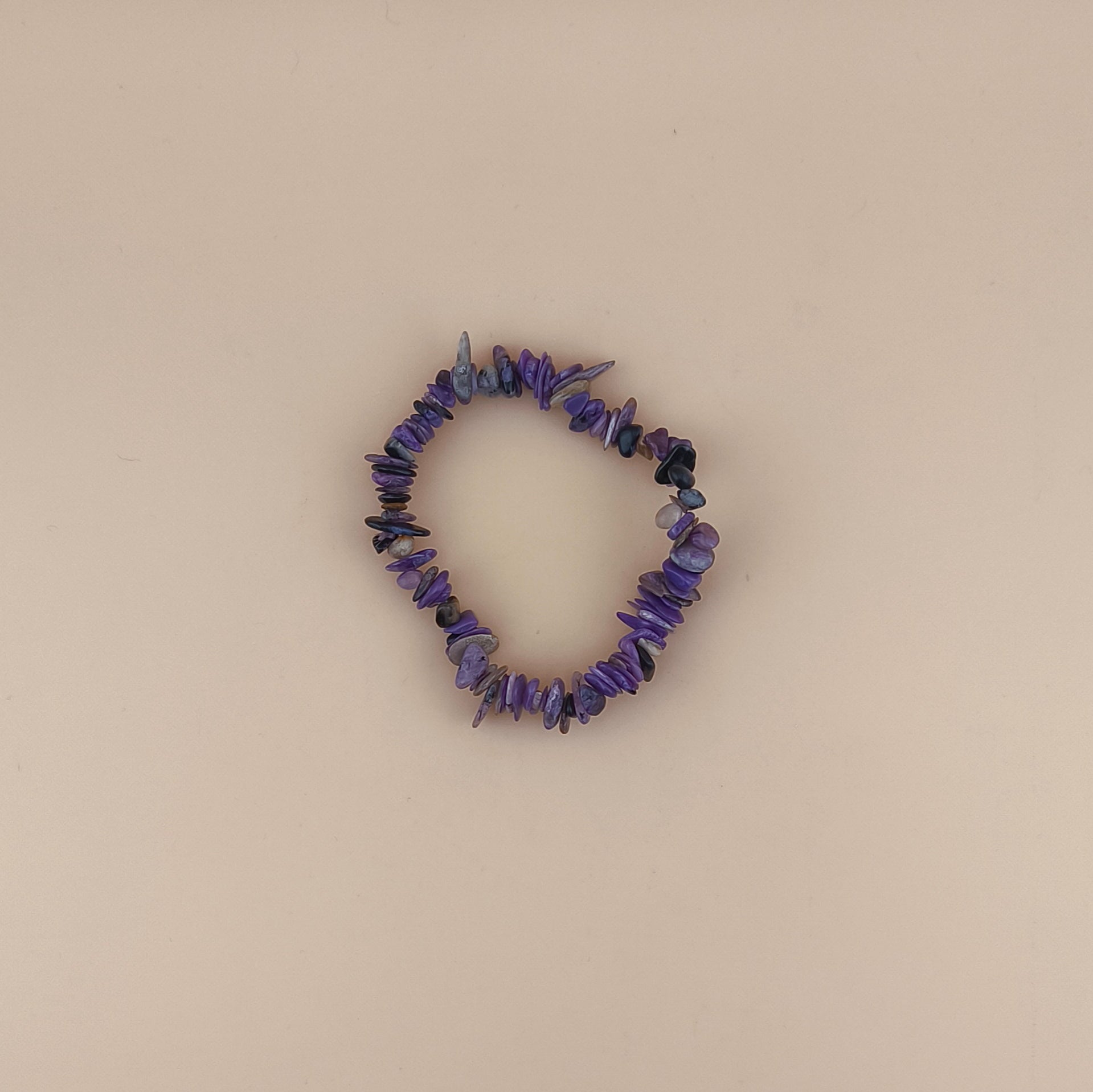Pulsera de Charoita Chip