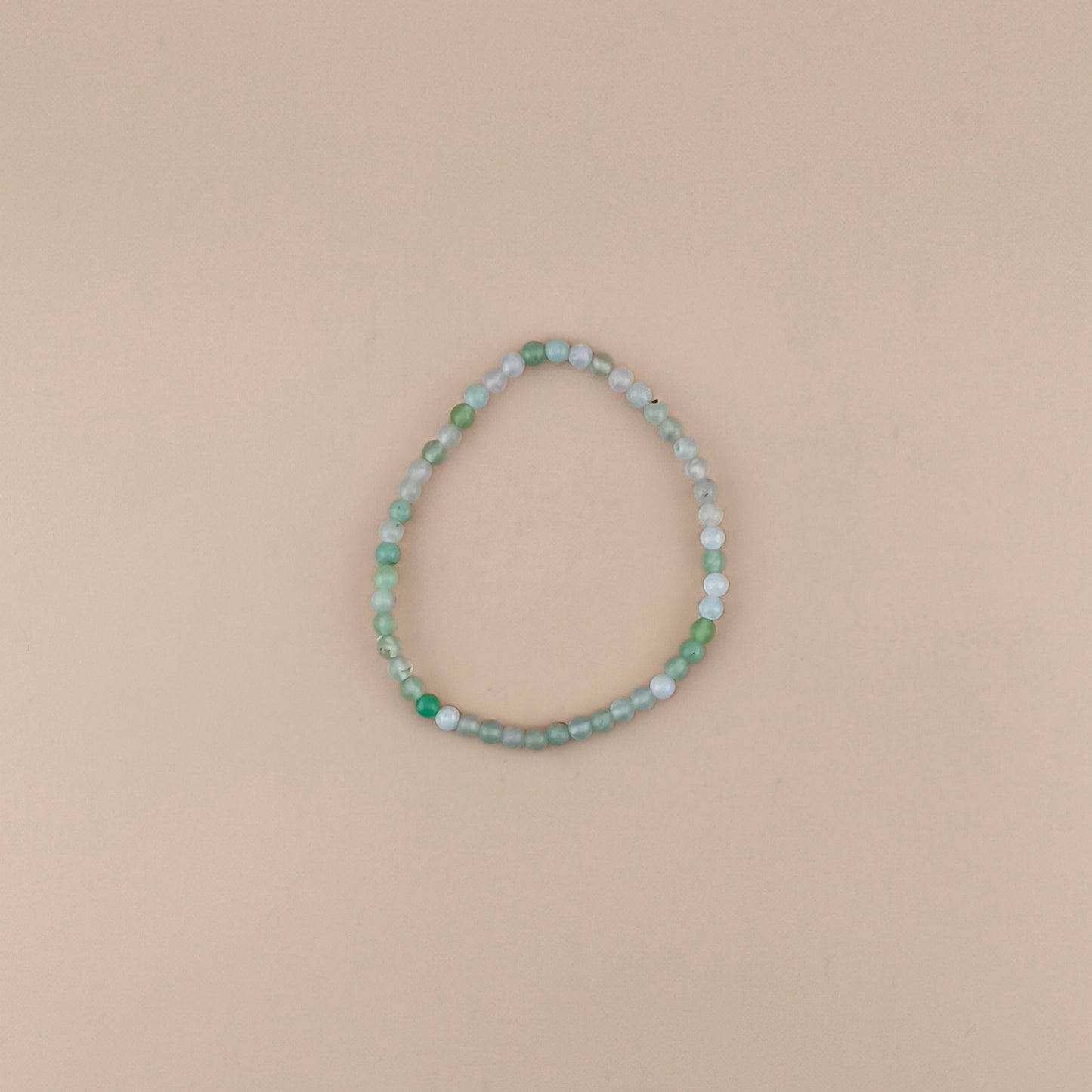Pulsera de Crisoprasa 2mm Facetada