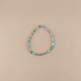 Pulsera de Crisoprasa 2mm Facetada