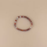 Pulsera de Piedra Luna Multicolor 6mm