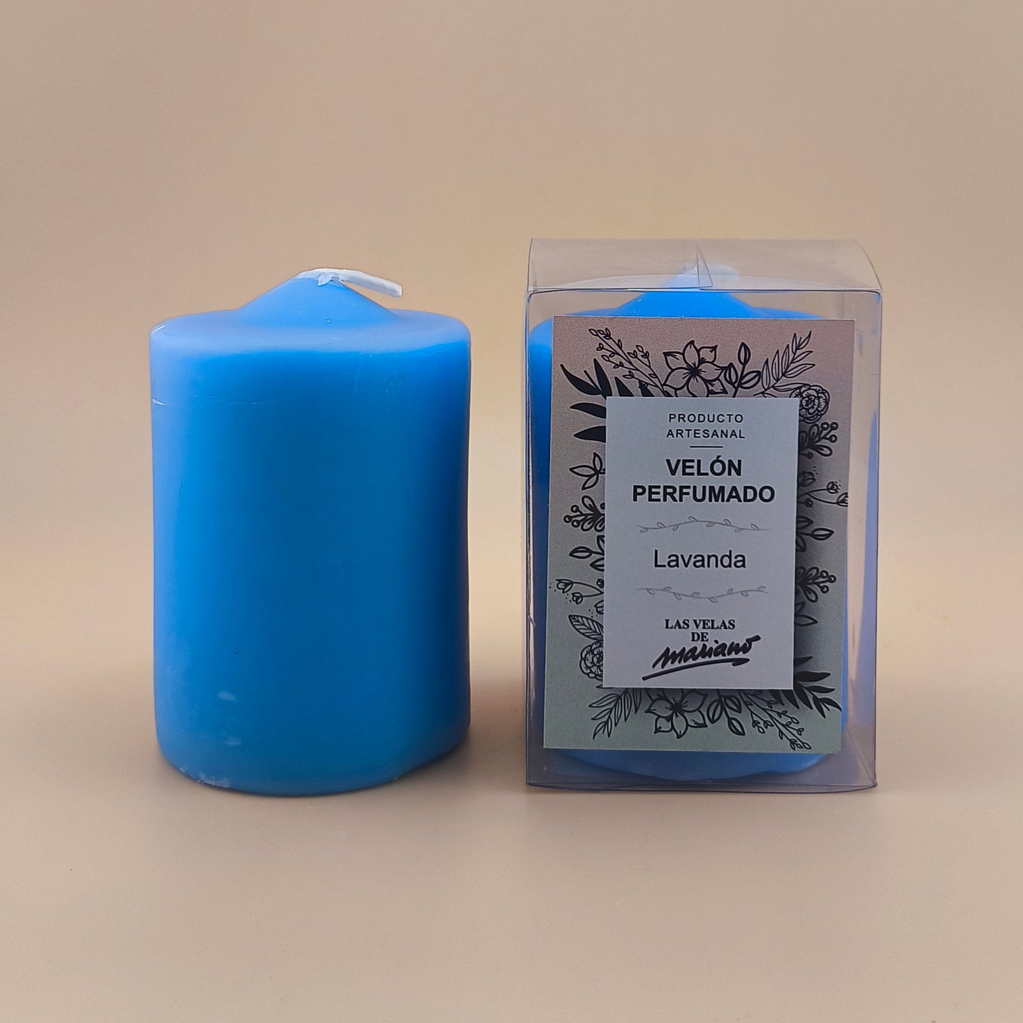 Velón Pequeño Lavanda