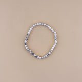 Pulsera Howlita 4mm