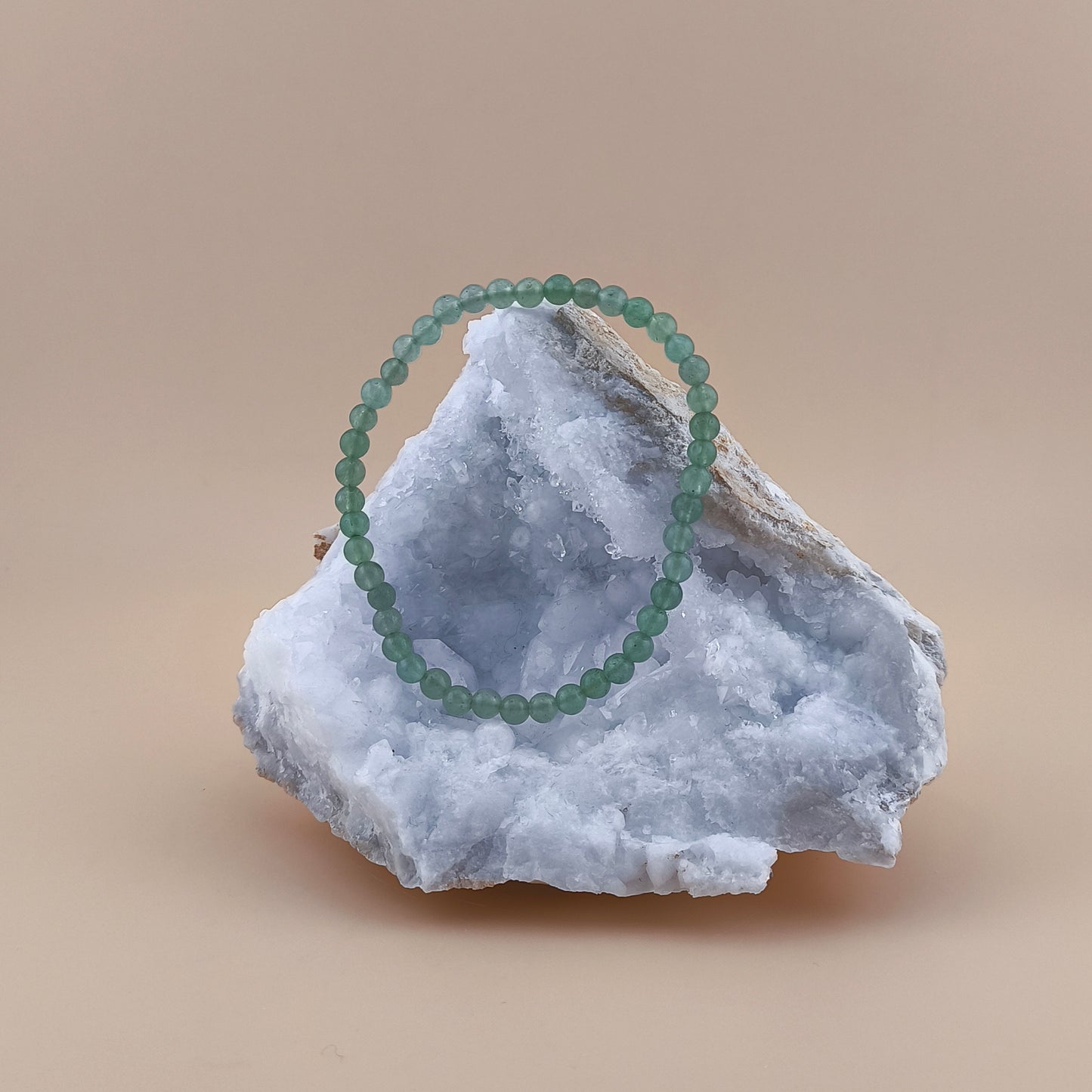 Pulsera Cuarzo Verde 4mm