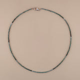 Collar Esmeralda Facetado 2mm