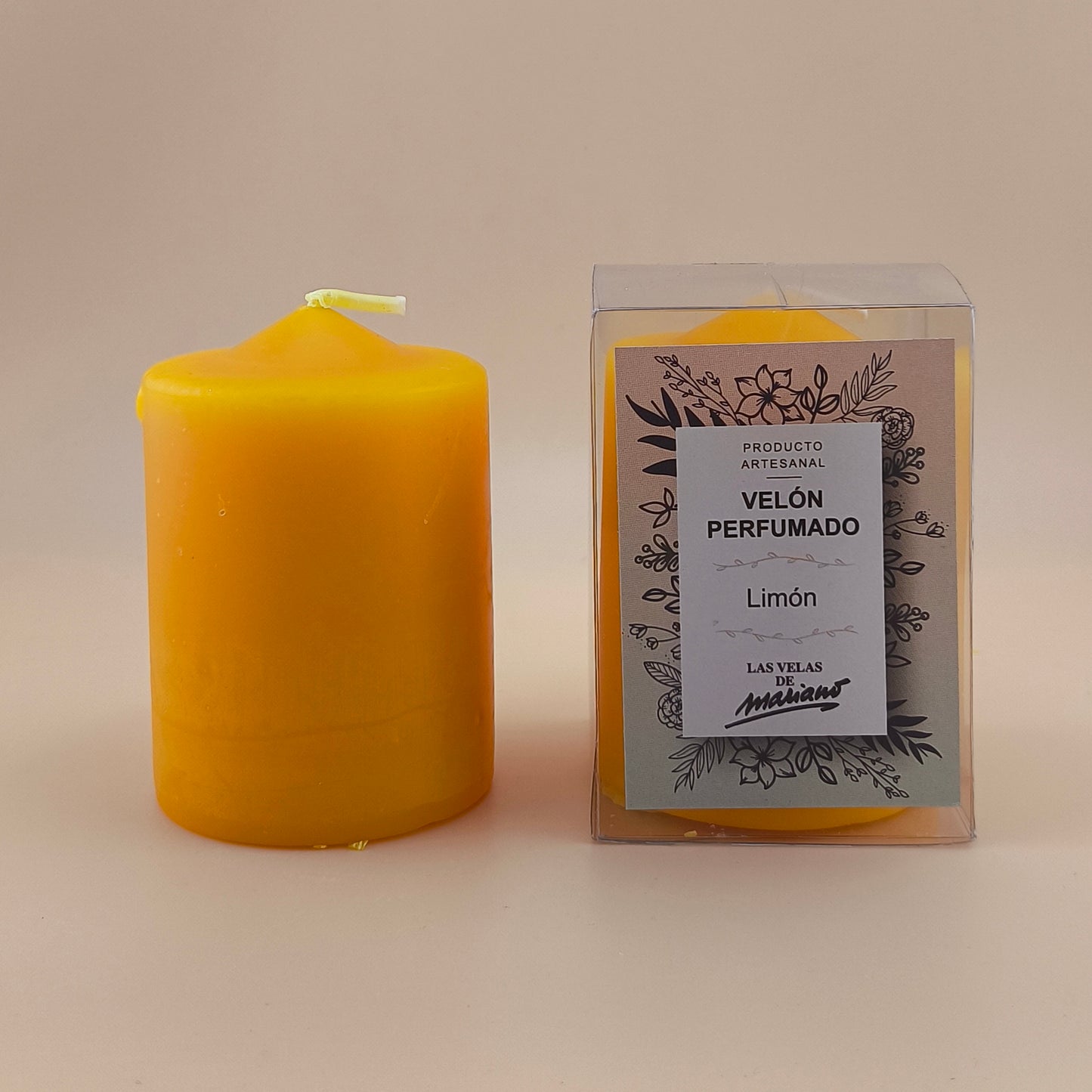 Velón Pequeño Limón