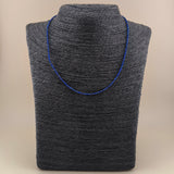 Collar Lapislazuli Facetado 2mm