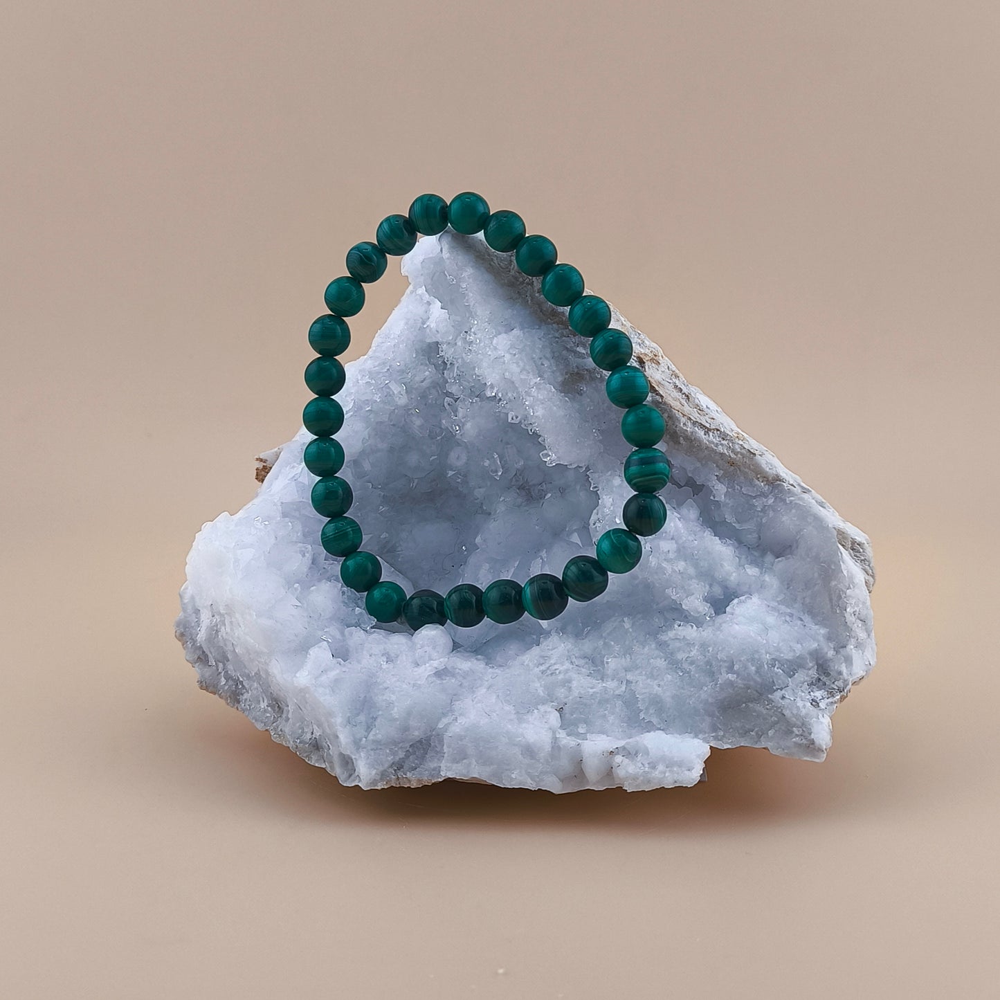 Pulsera Malaquita 6mm