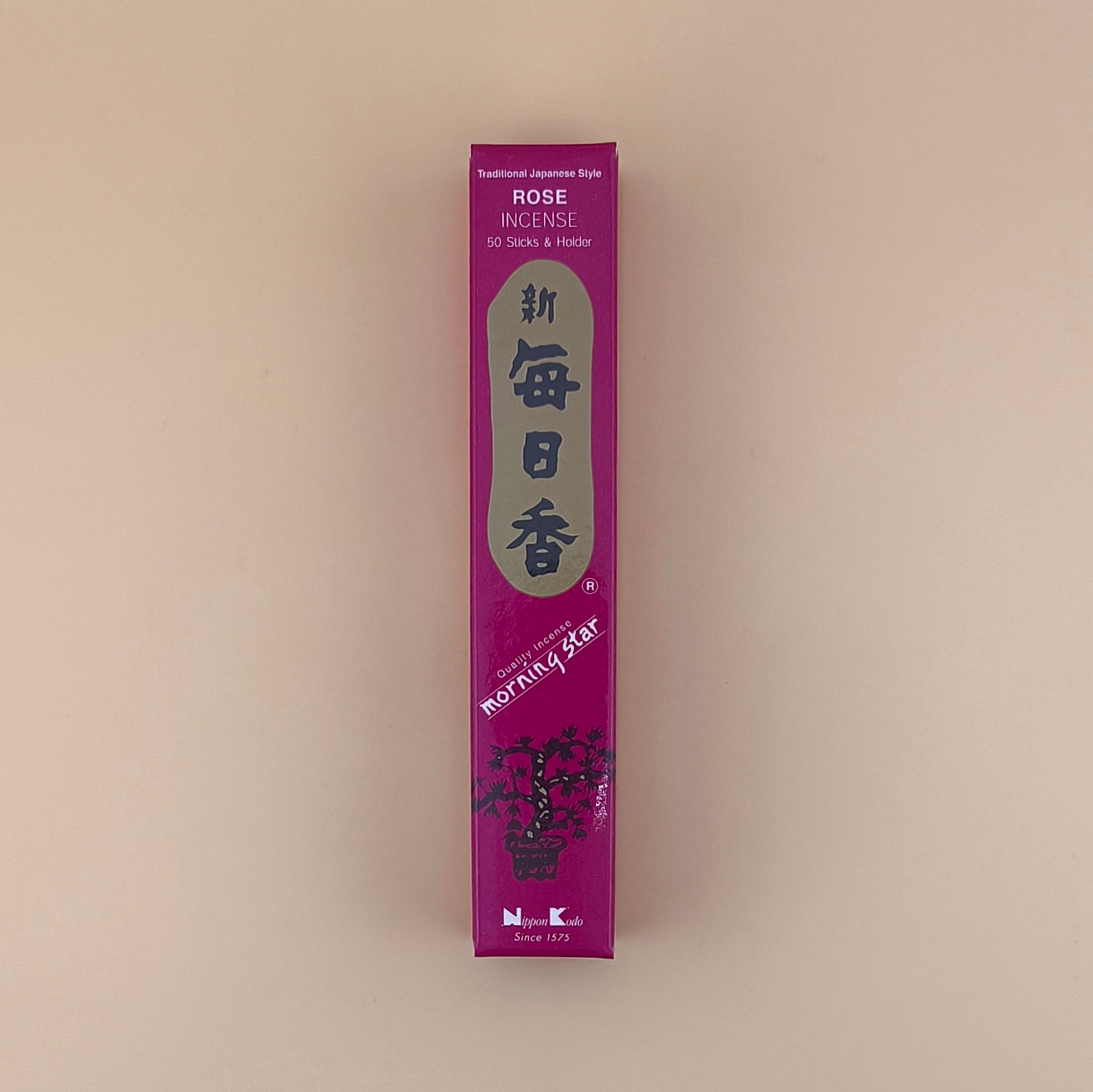 Incienso Morning Star Rosa 50 barritas