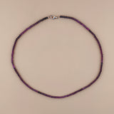 Collar Rubi Facetado 4mm