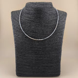 Collar Piedra Luna Facetado 2mm