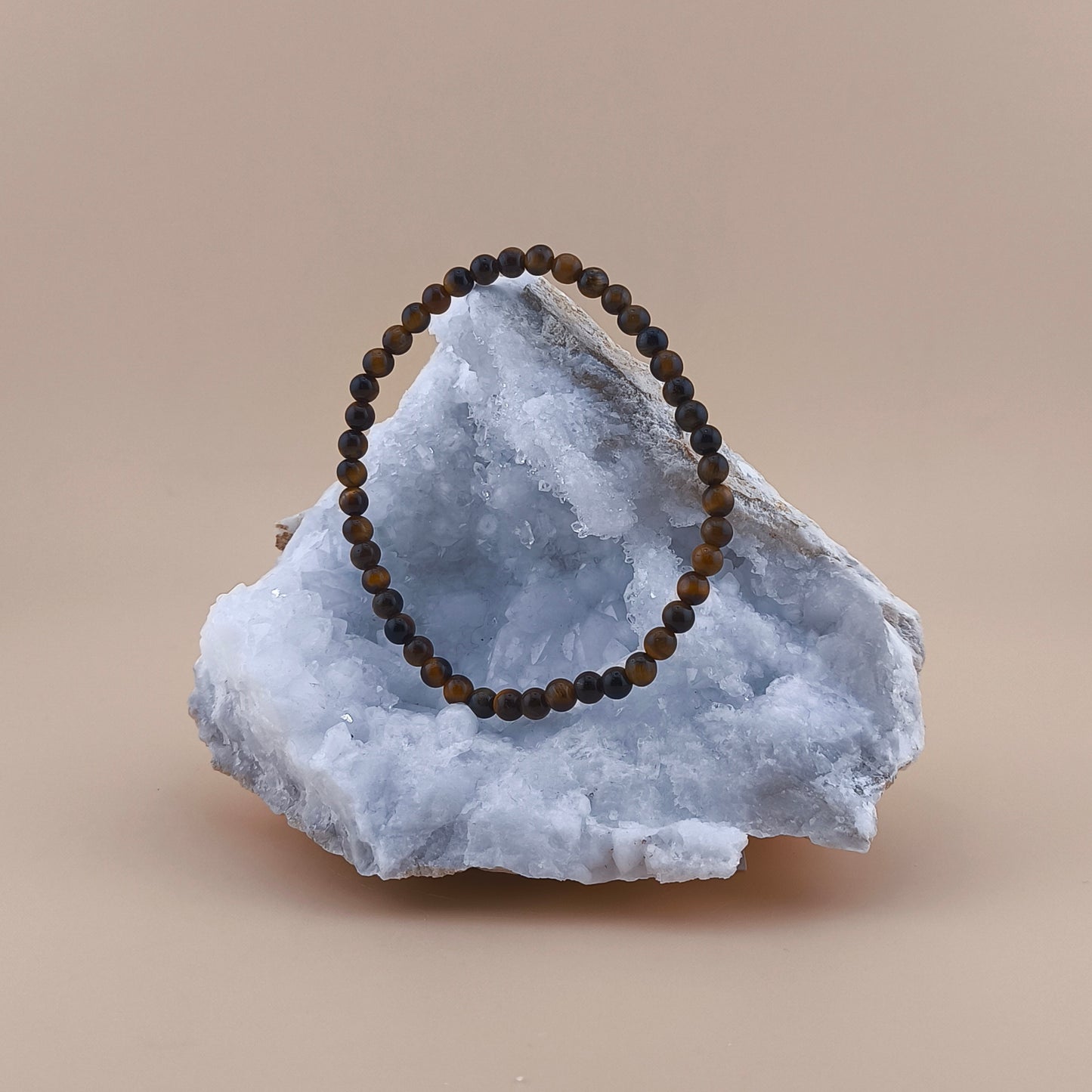 Pulsera Ojo De Tigre 4mm