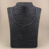 Collar Iolita Facetado 2mm