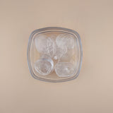 Rodado Cuarzo Transparente Plano