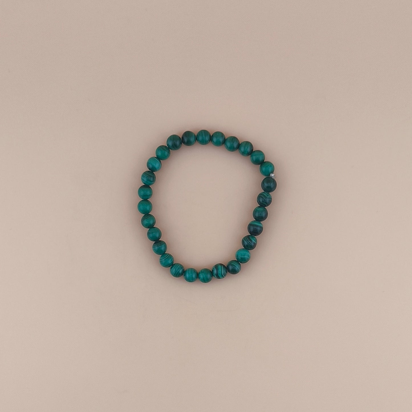 Pulsera Malaquita 6mm
