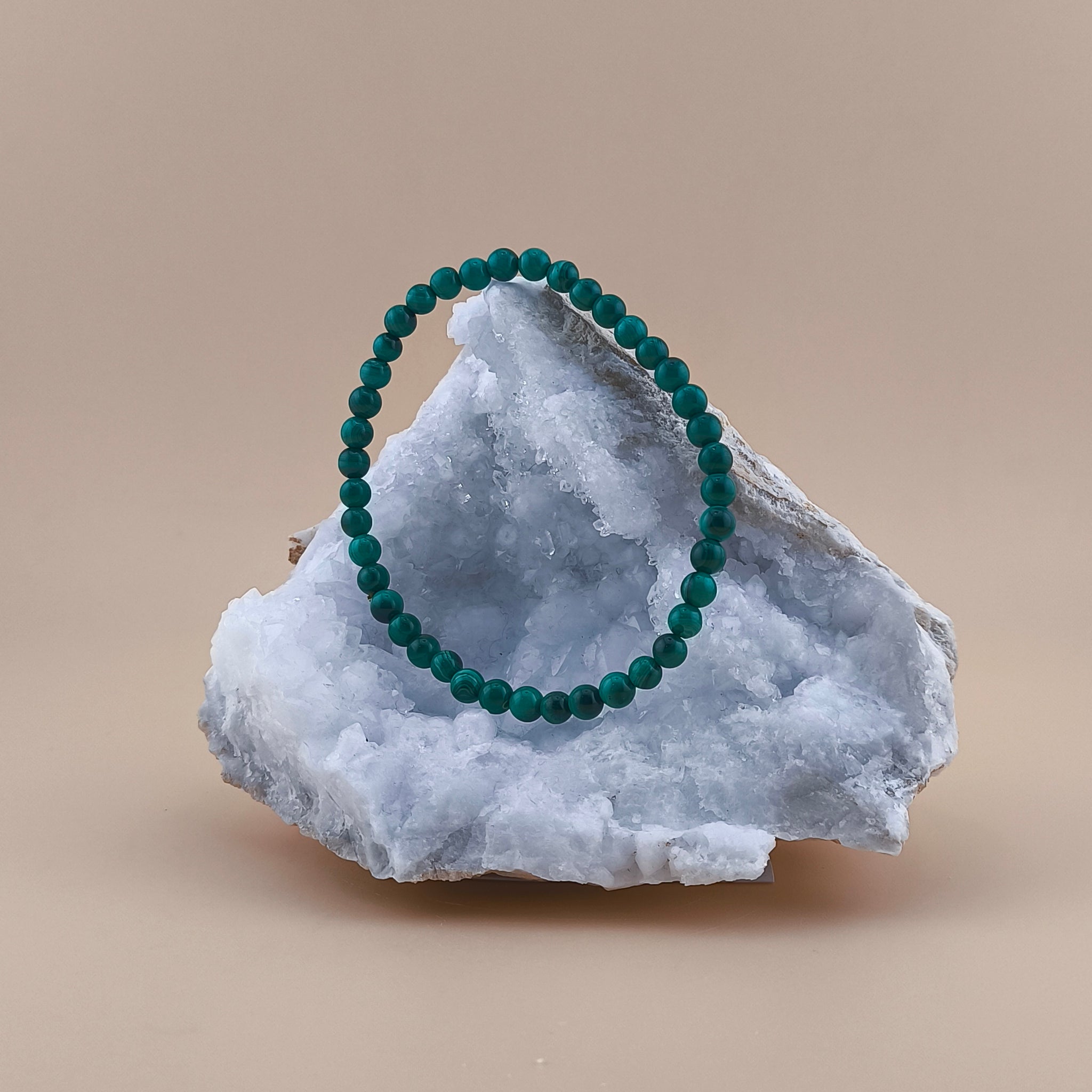 Pulsera Malaquita 4mm
