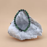 Pulsera de Rubí con Zoisita 6mm